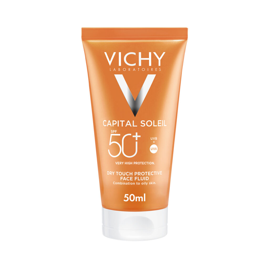 Ideal Soleil Crema FPS50 Rostro T-Seco 50 ml