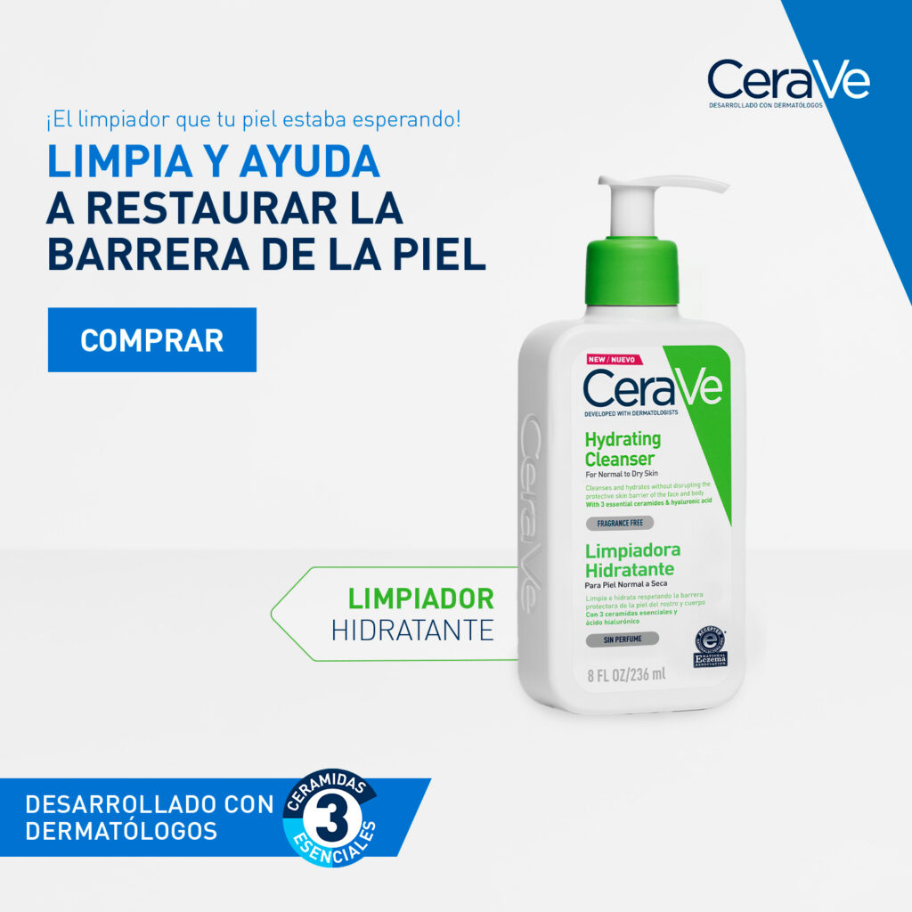 CeraVe Loción Limpieza Hidratante Rost/Cuerp 236 ml
