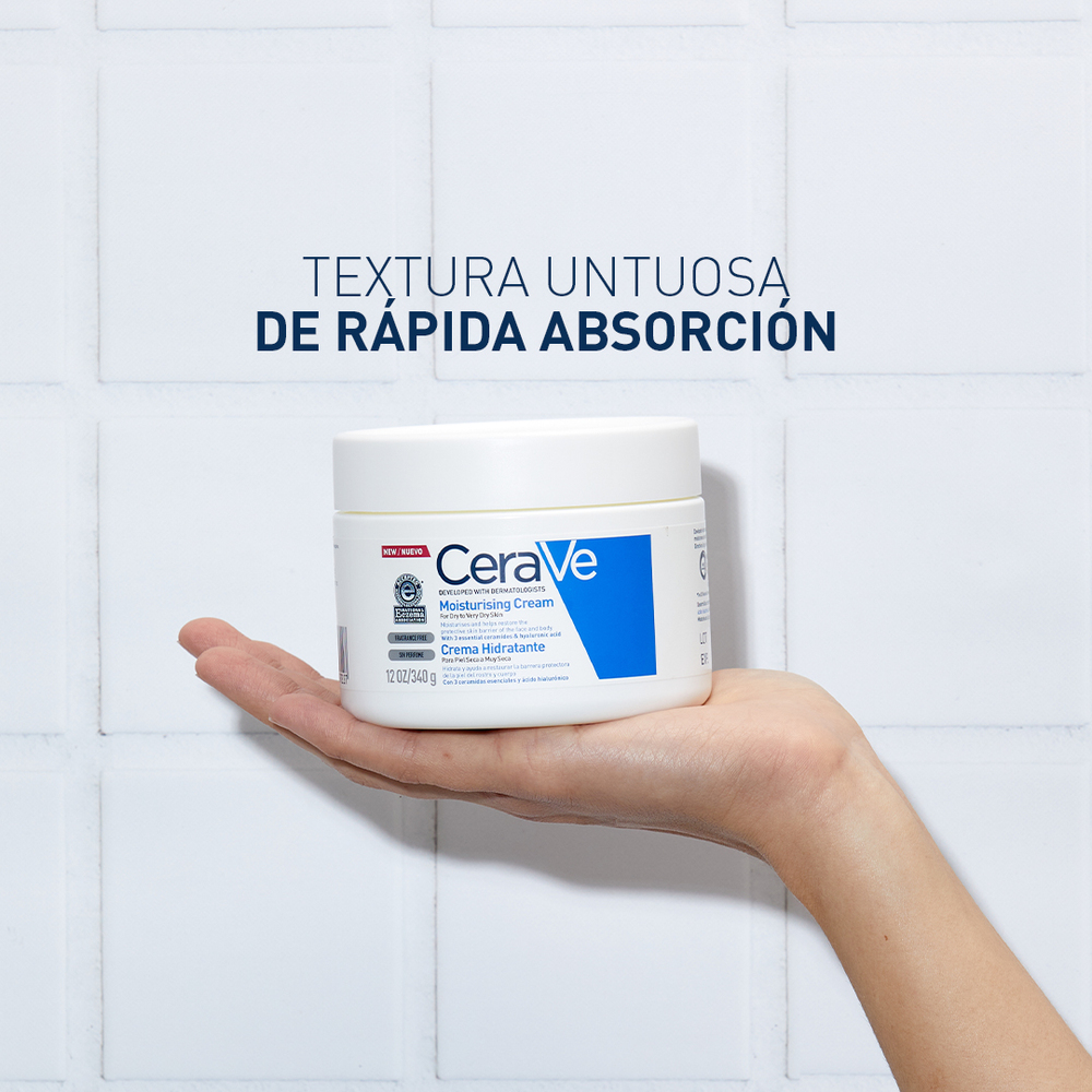 CeraVe Crema Hidratante Rost/Cuerp Pote 340 g