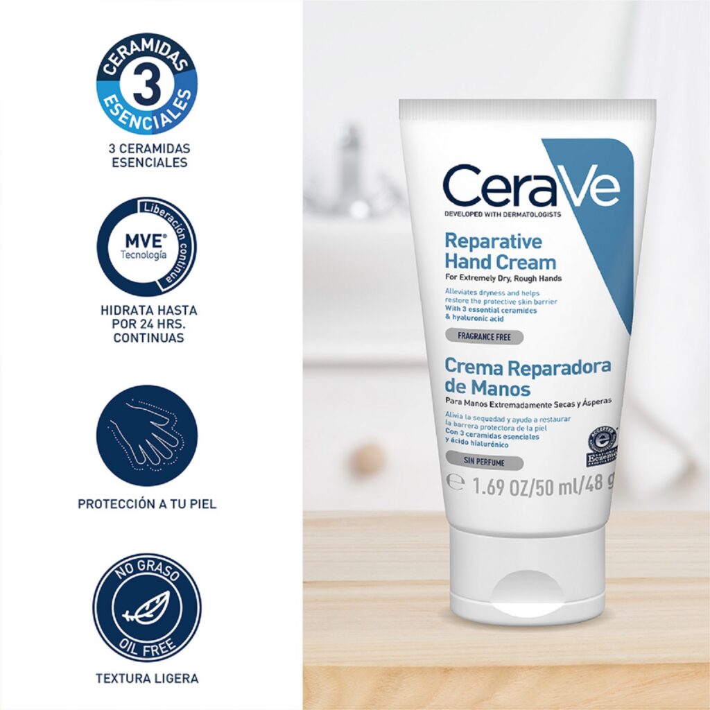 CeraVe Crema Reparadora Manos 50 ml