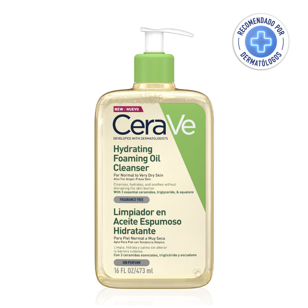 CeraVe Oil Limpiador Espumoso 473 ml