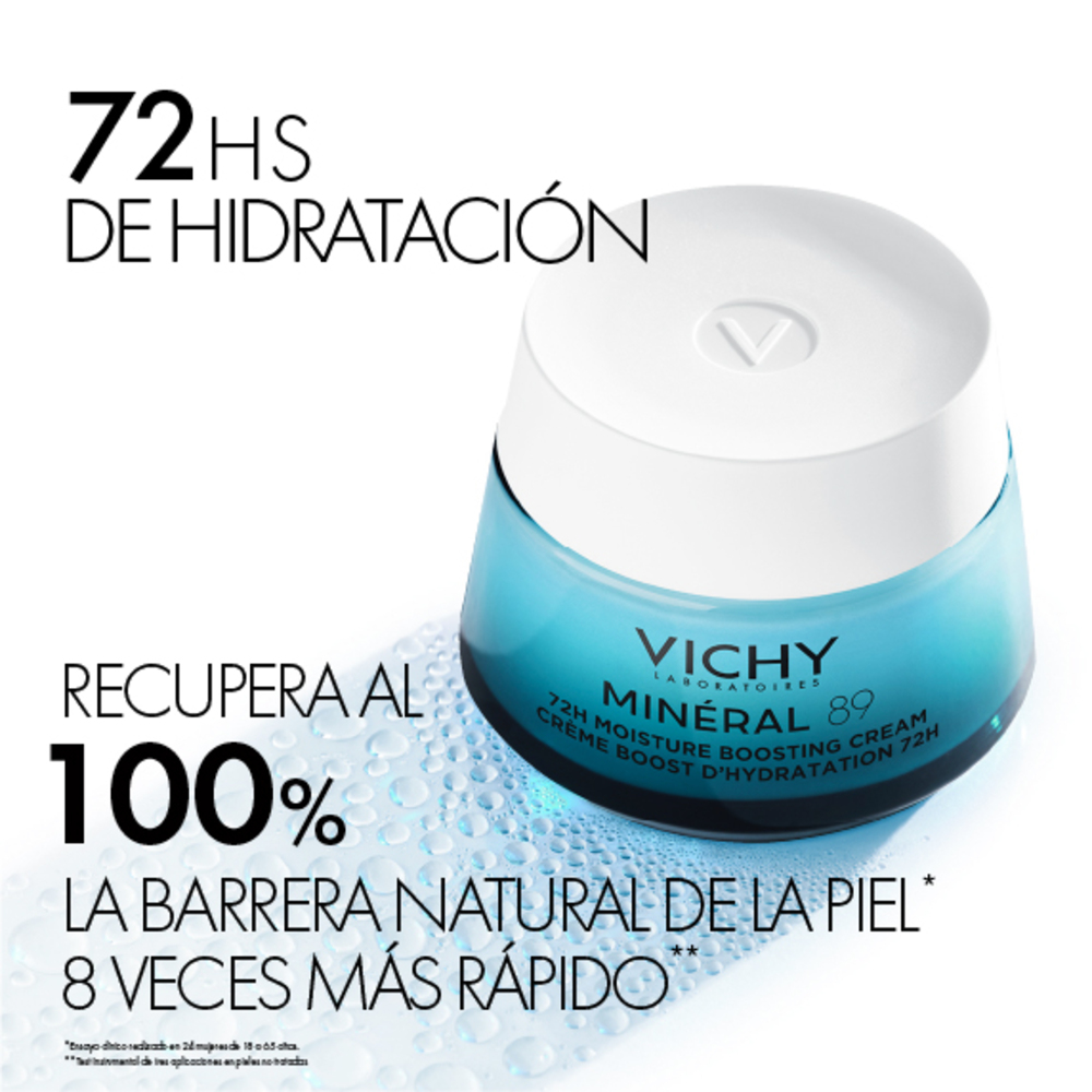 Vichy Mineral 89 Crema Hidratante sin Perfume 50 ml