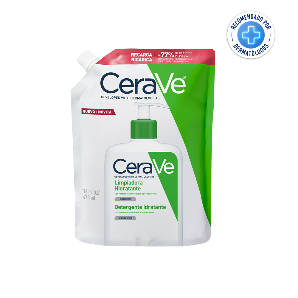 CeraVe Loción Limpieza Hidratante Rep Sach 473 ml