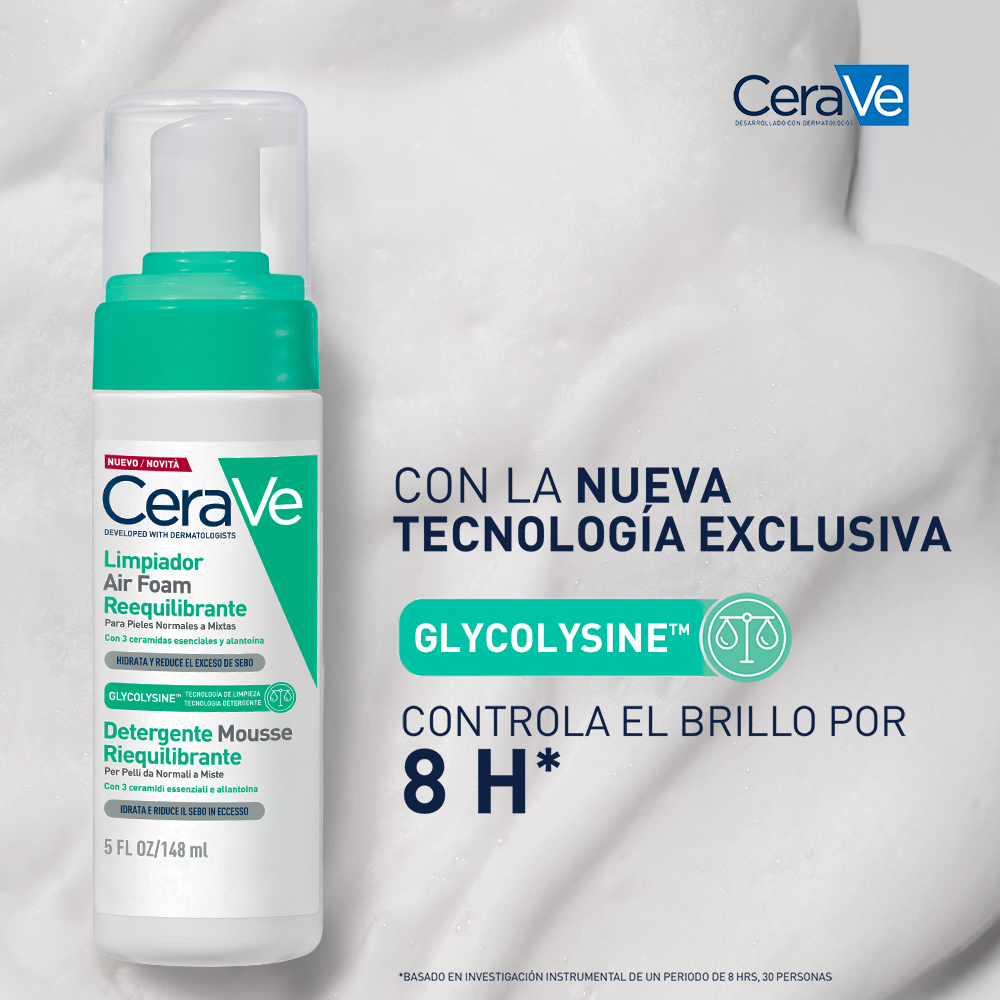 CeraVe Limpieza Air Foam Mousse 148 ml