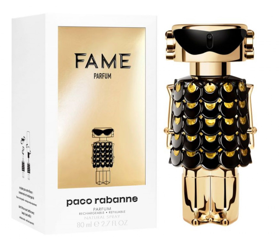 P Rabanne Fame Parfum Refillab Eau de Parfum 80 ml