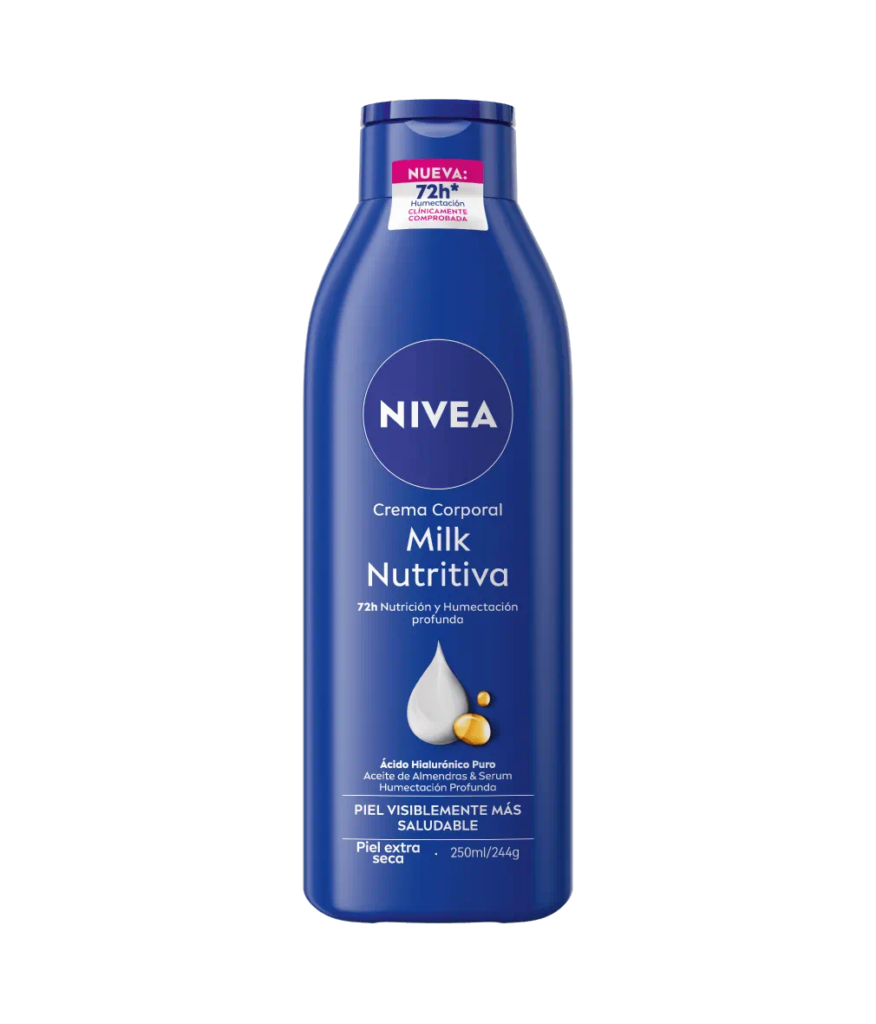 Nivea Body Milk Nutritiva 72H P-Ex-Seca 250 ml