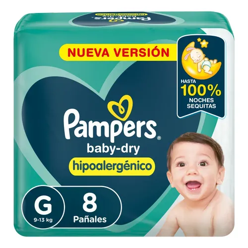 Pampers Baby Dry Pañal M x72