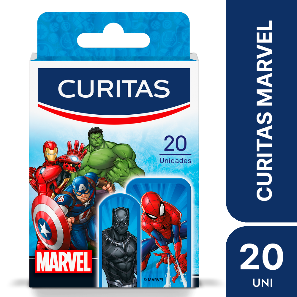 Curitas Marvel Avenger Diseños Variados x20