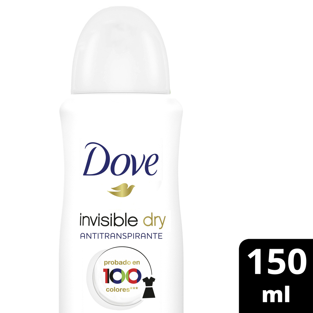 Dove Antitranspirante en Aerosol Invisible Dry 150 ml