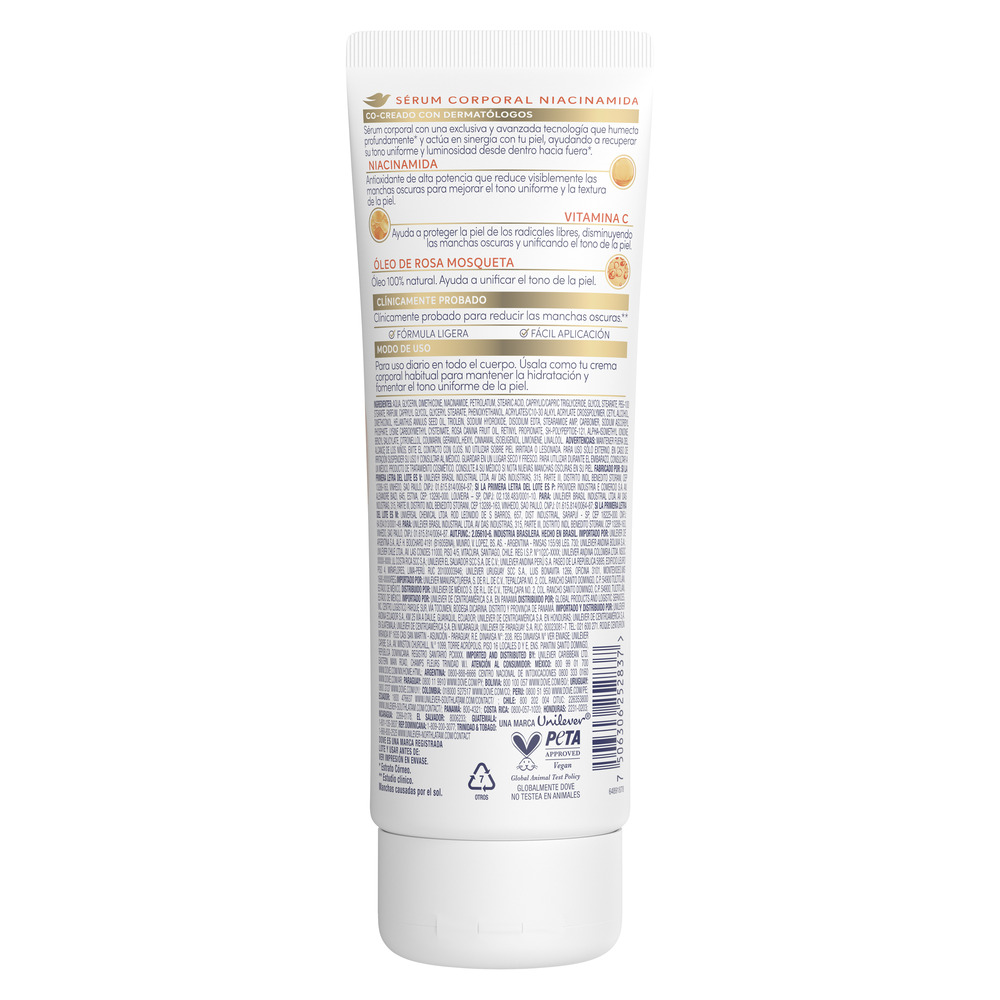 Dove Sérum Corporal Niacinamida 200 ml