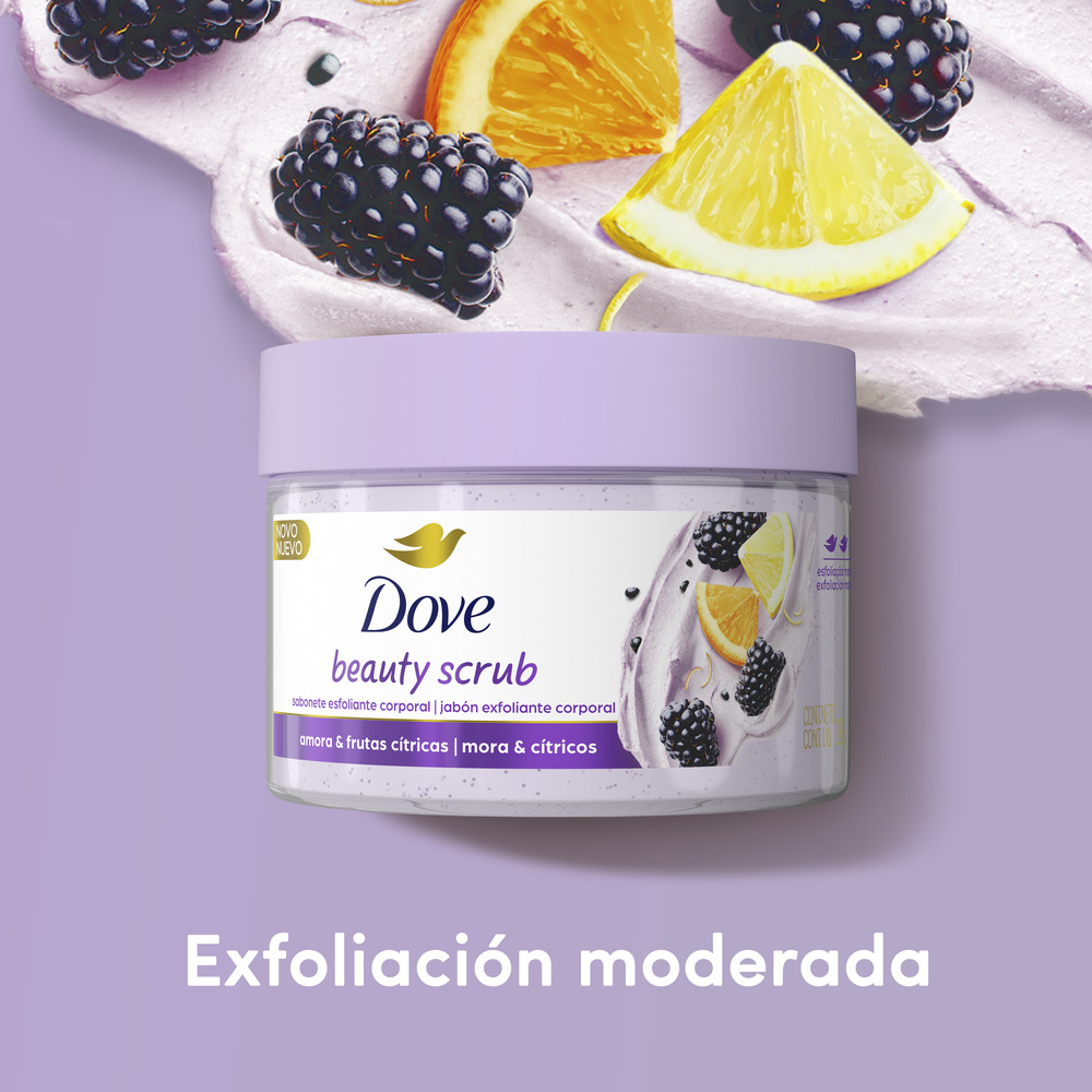 Dove Exfoliante Corporal Mora y Citricos 280 g