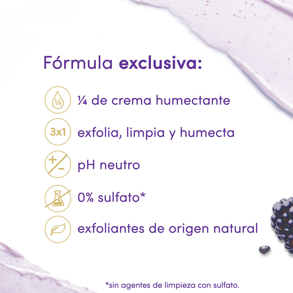 Dove Exfoliante Corporal Mora y Citricos 280 g