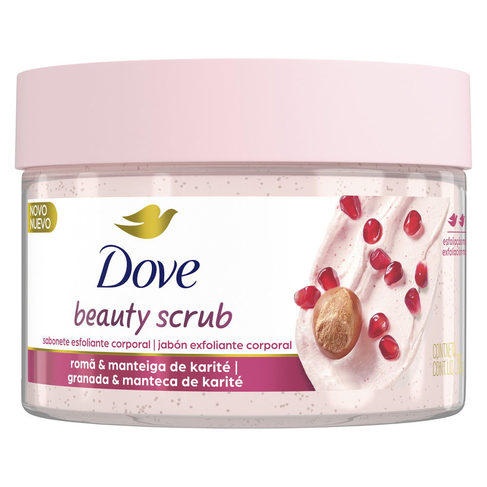 Dove Exfoliante Corporal Granada y Manteca de Karité 280 g