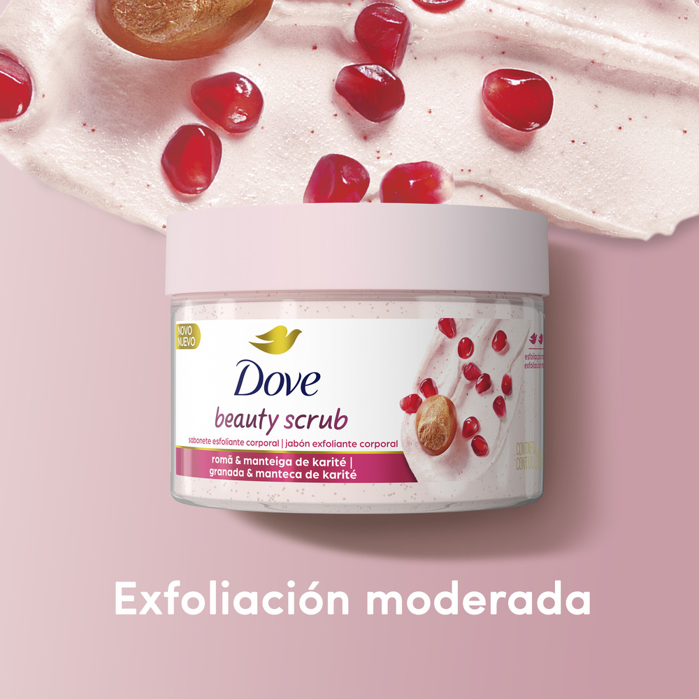 Dove Exfoliante Corporal Granada y Manteca de Karité 280 g