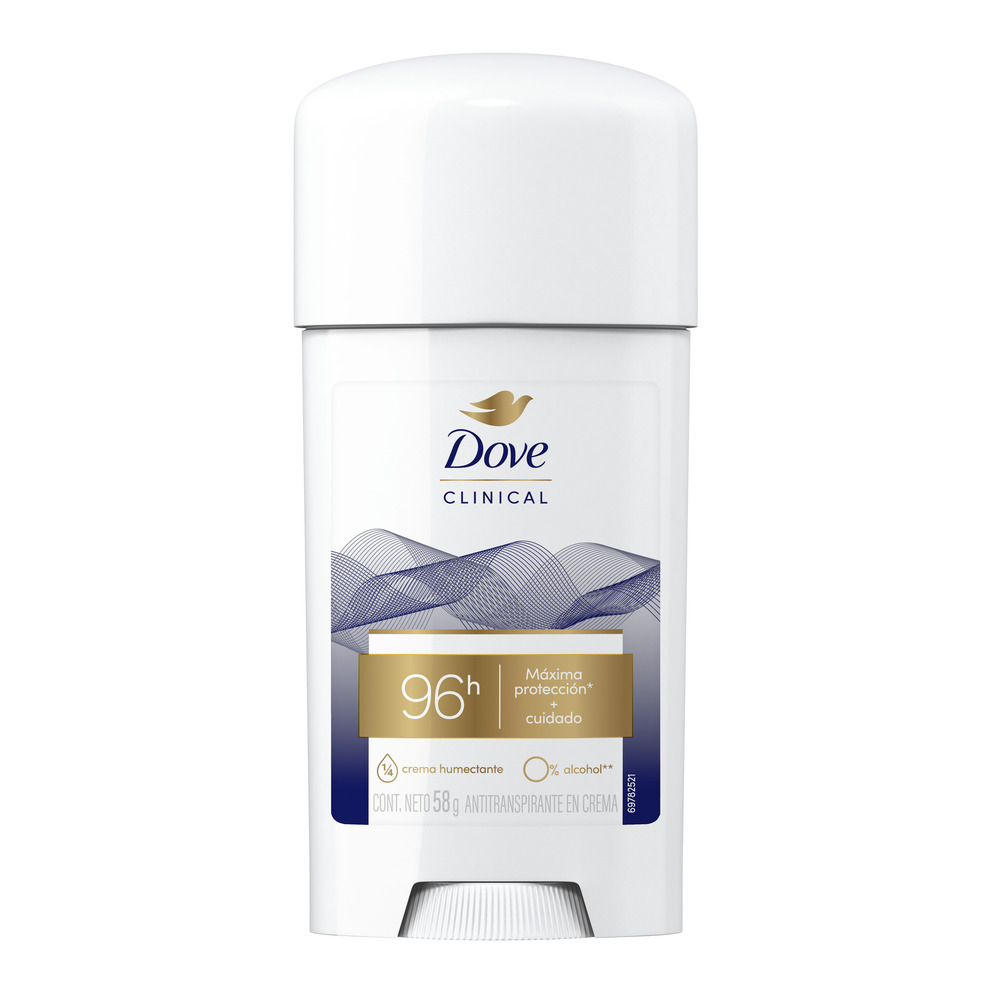Dove Antitranspirante Clinical Crema 58 g