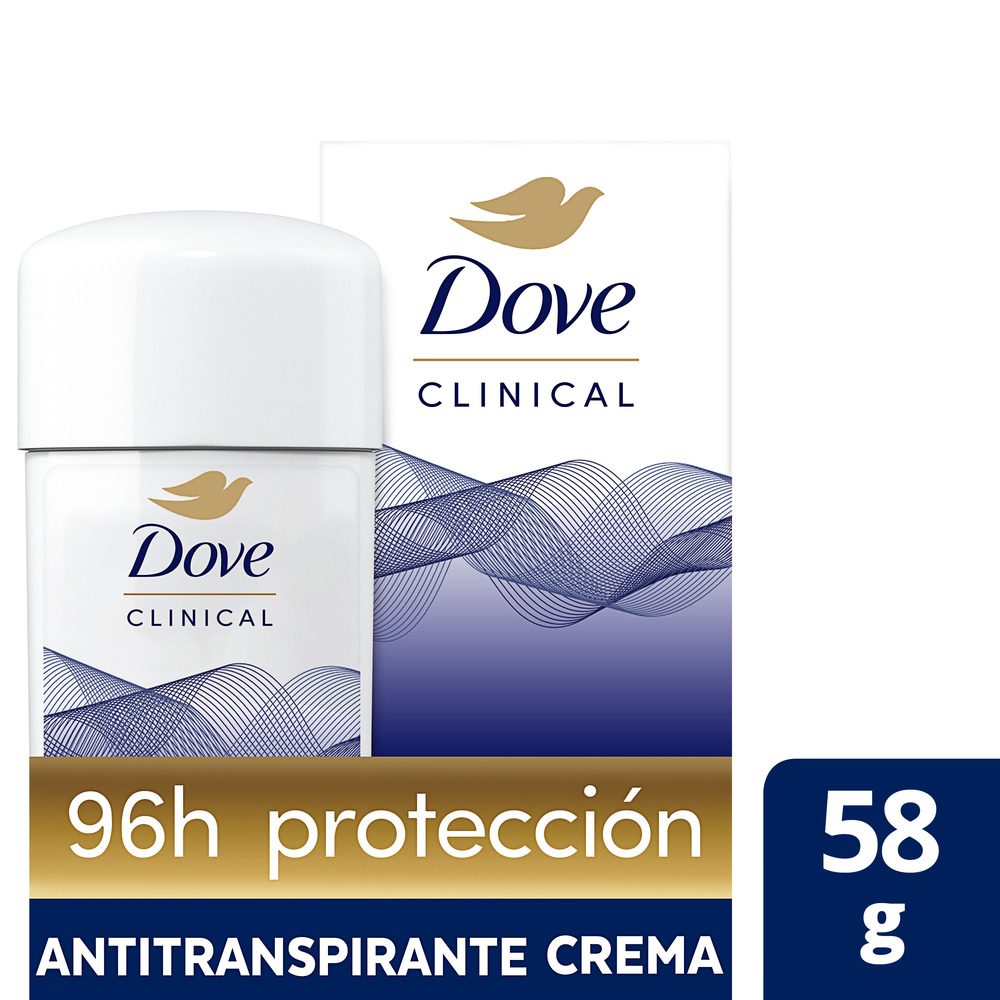 Dove Antitranspirante Clinical Crema 58 g