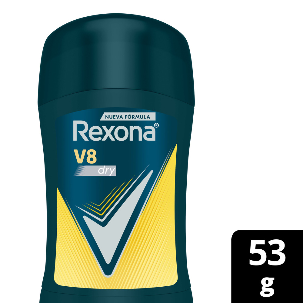 Rexona Desodorante Antitranspirante V8 en Barra 53 g