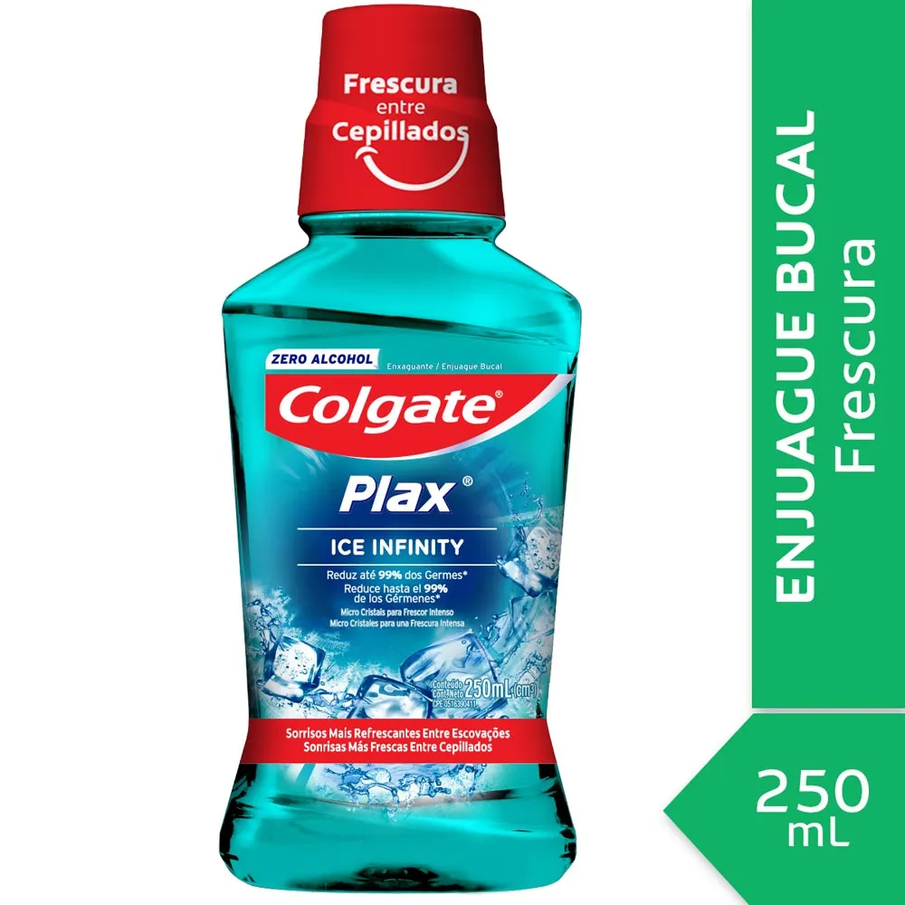 Colgate Enjuague Bucal Ice Infinity 250 ml