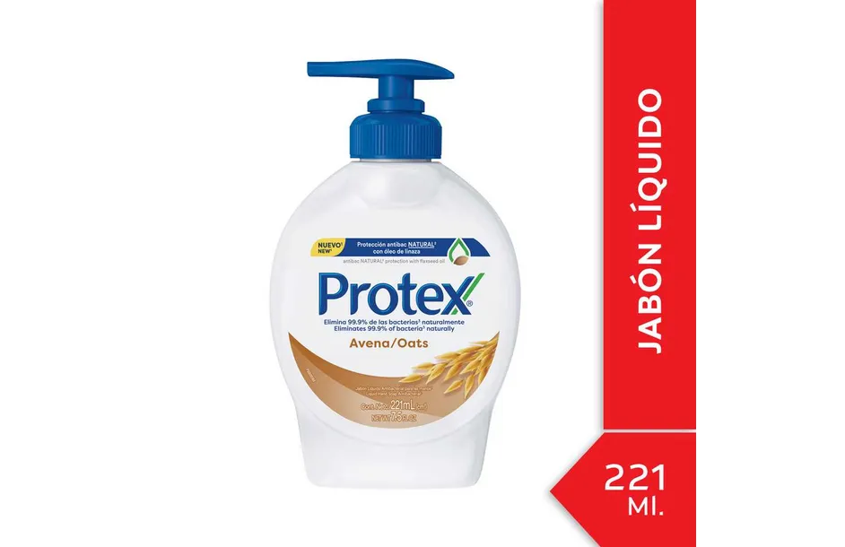 Protex Jabon Liquido para Manos Avena 221 ml