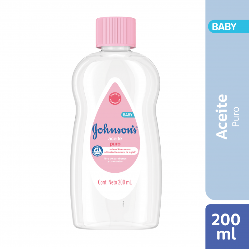 Johnson Aceite Puro Solucion 200 ml