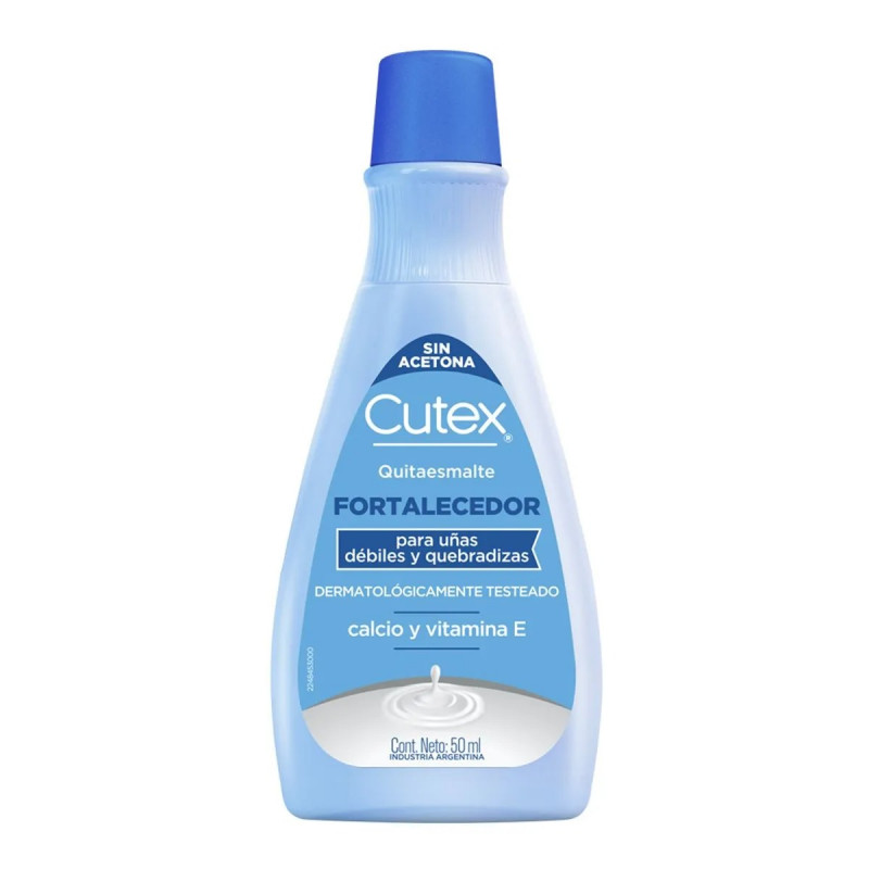 Cutex Fortalecedor Quitaesmalte 50 ml