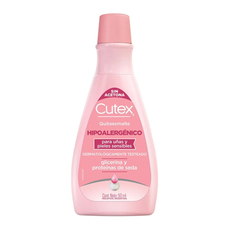 Cutex Hipoalergenico Quitaesmalte 50 ml
