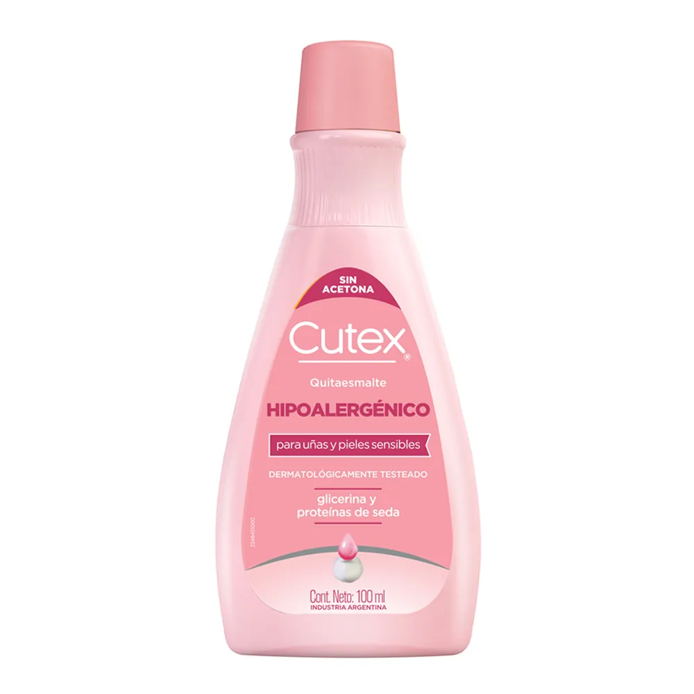 Cutex Hipoalergenico Quitaesmalte 100 ml