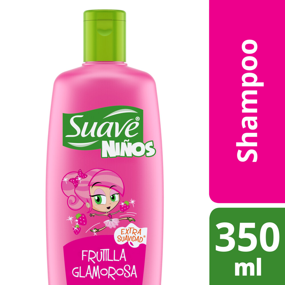 Suave Shampoo para Niños Frutilla Glamorosa 350 ml