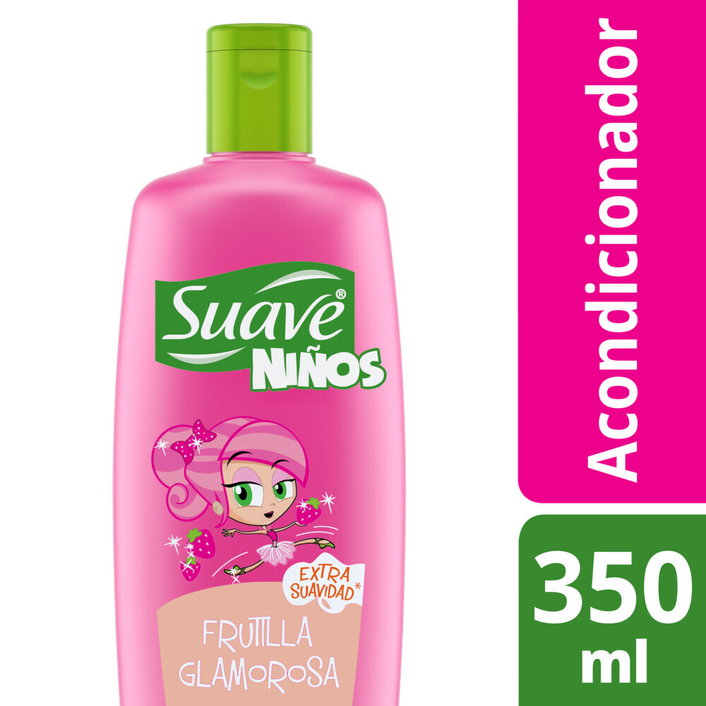 Suave Acondicionador para Niños Frutilla Glamorosa 350 ml