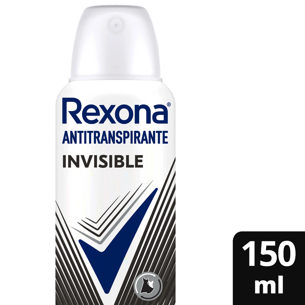 Rexona Desodorante Invisible en Aerosol 150 ml