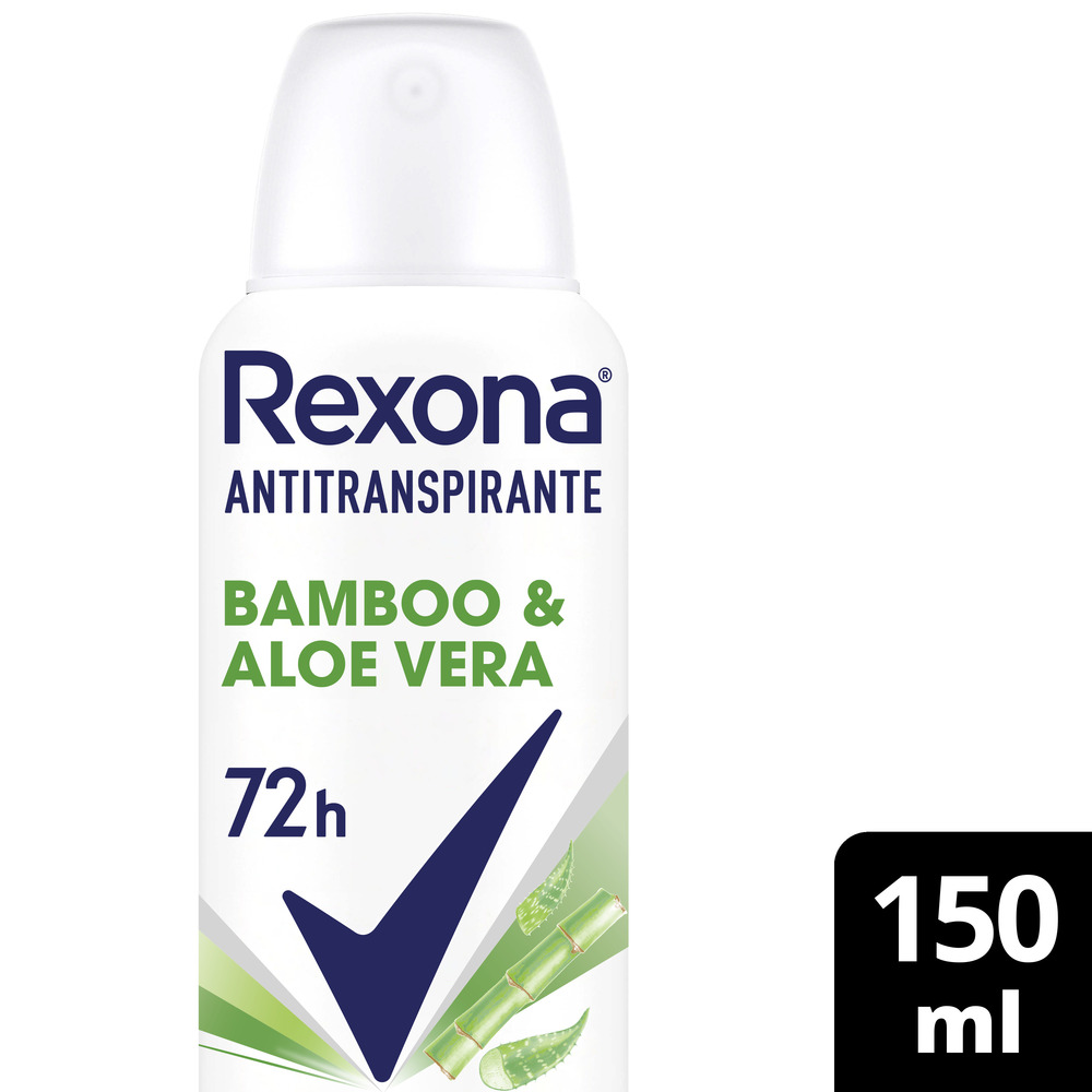 Rexona Desodorante Antitranspirante Bamboo en Aerosol 150 ml