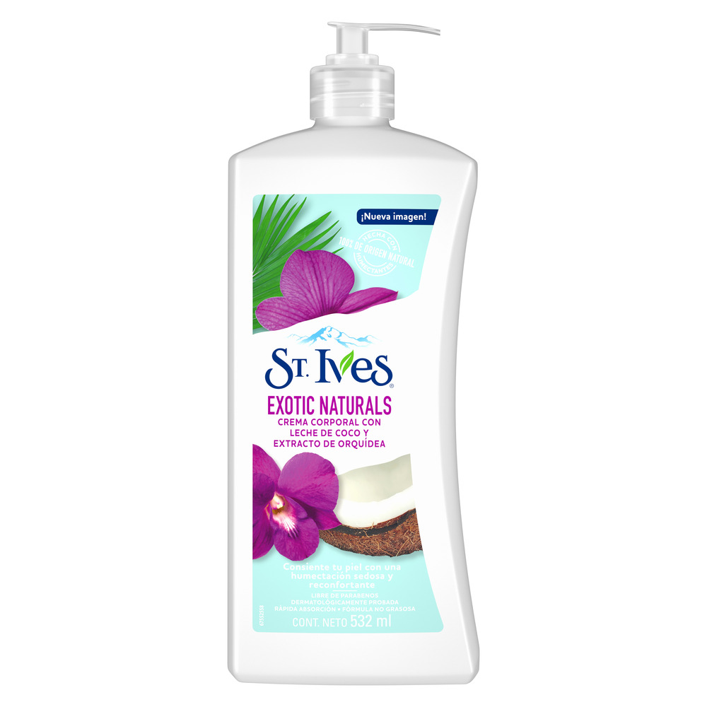 St Ives Crema Corporal Exotic Naturals 532 ml
