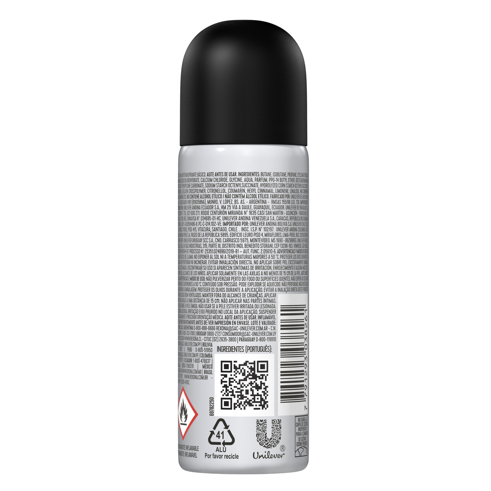 Rexona Desodorante Antitranspirante Clinical Men en Aerosol Classic 55 ml