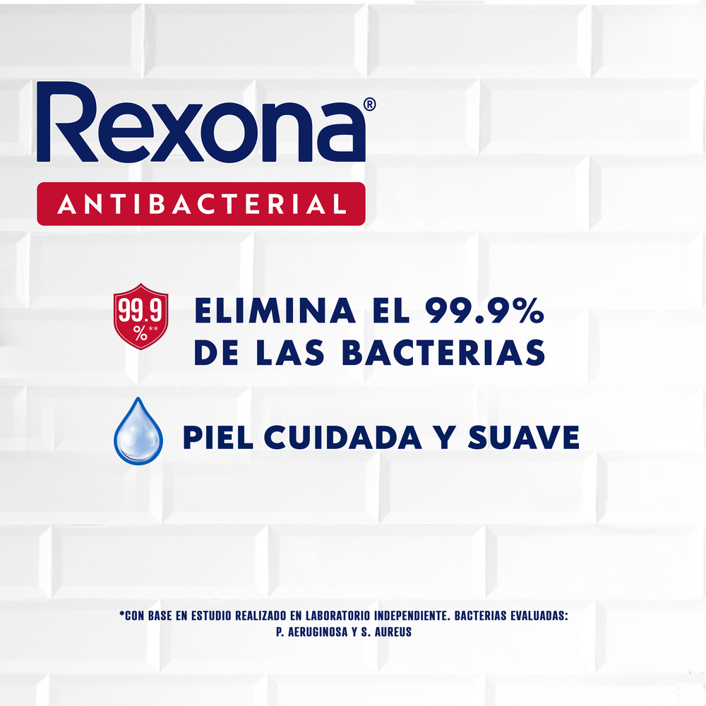 Rexona Jabón Liquido para Antibacterial Aloe Recarga Económica 220 ml