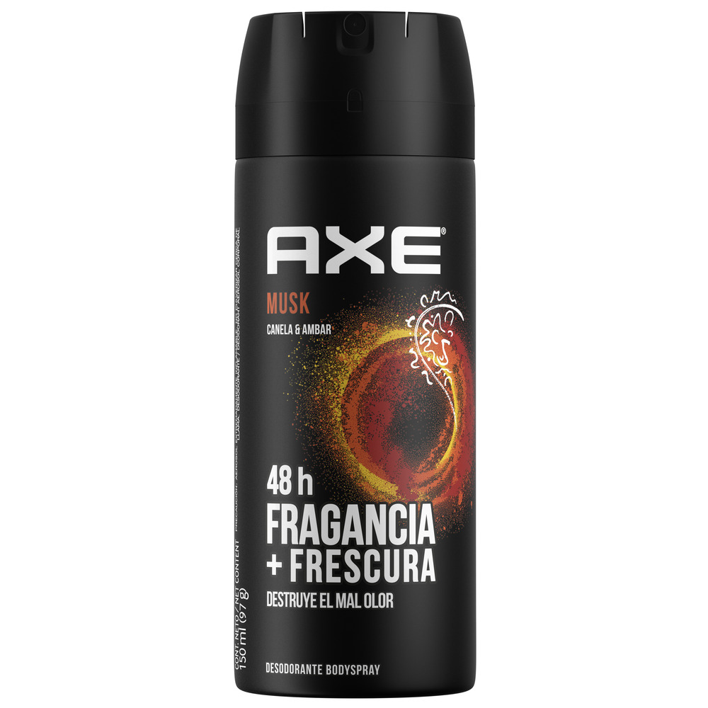 Axe Desodorante para Hombre Musk en Aerosol 150 ml