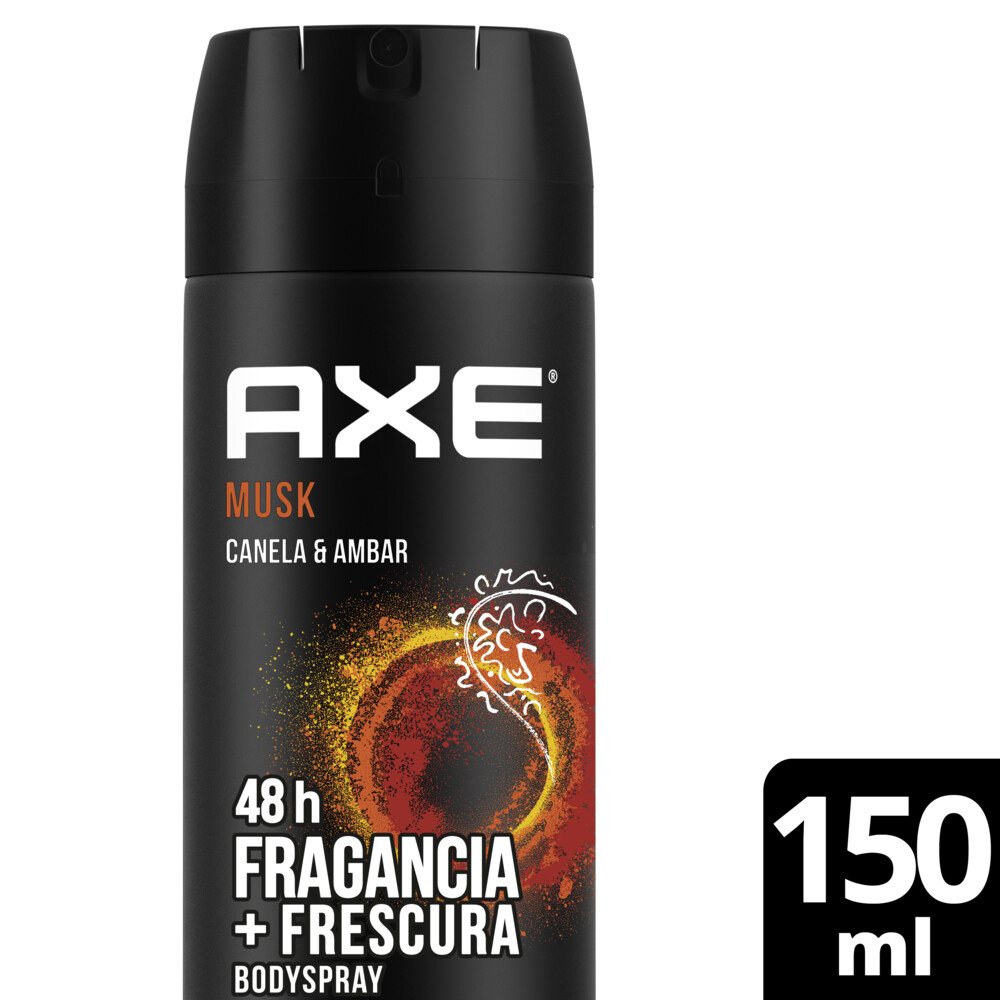 Axe Desodorante para Hombre Musk en Aerosol 150 ml