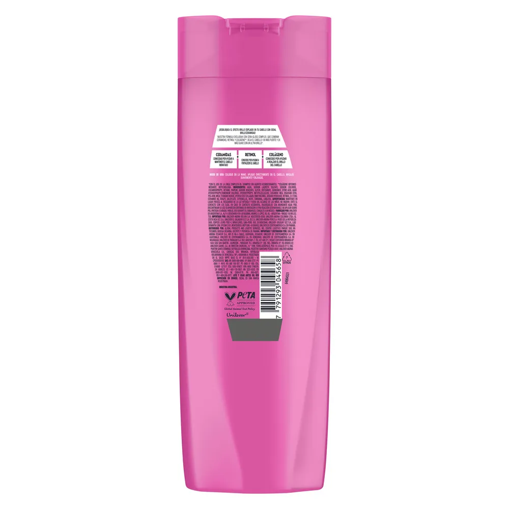 Sedal Shampoo Ceramidas Botella 190 ml