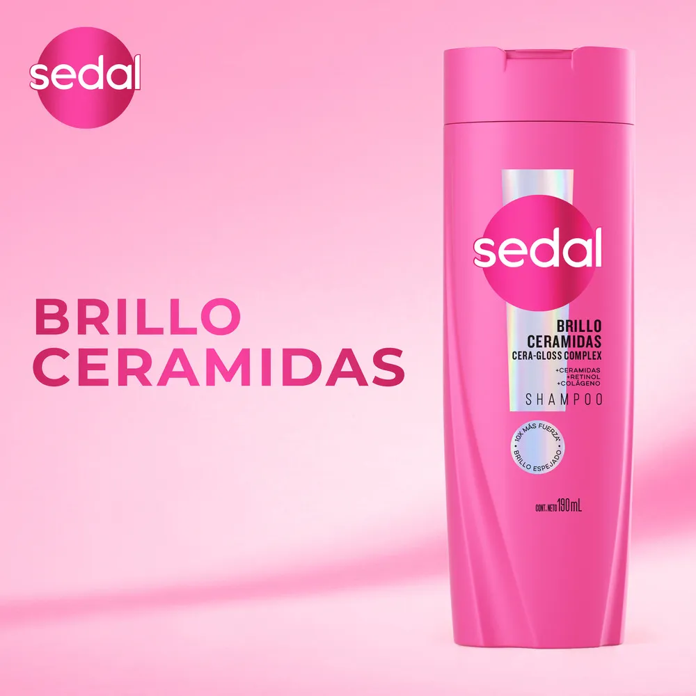 Sedal Shampoo Ceramidas Botella 190 ml
