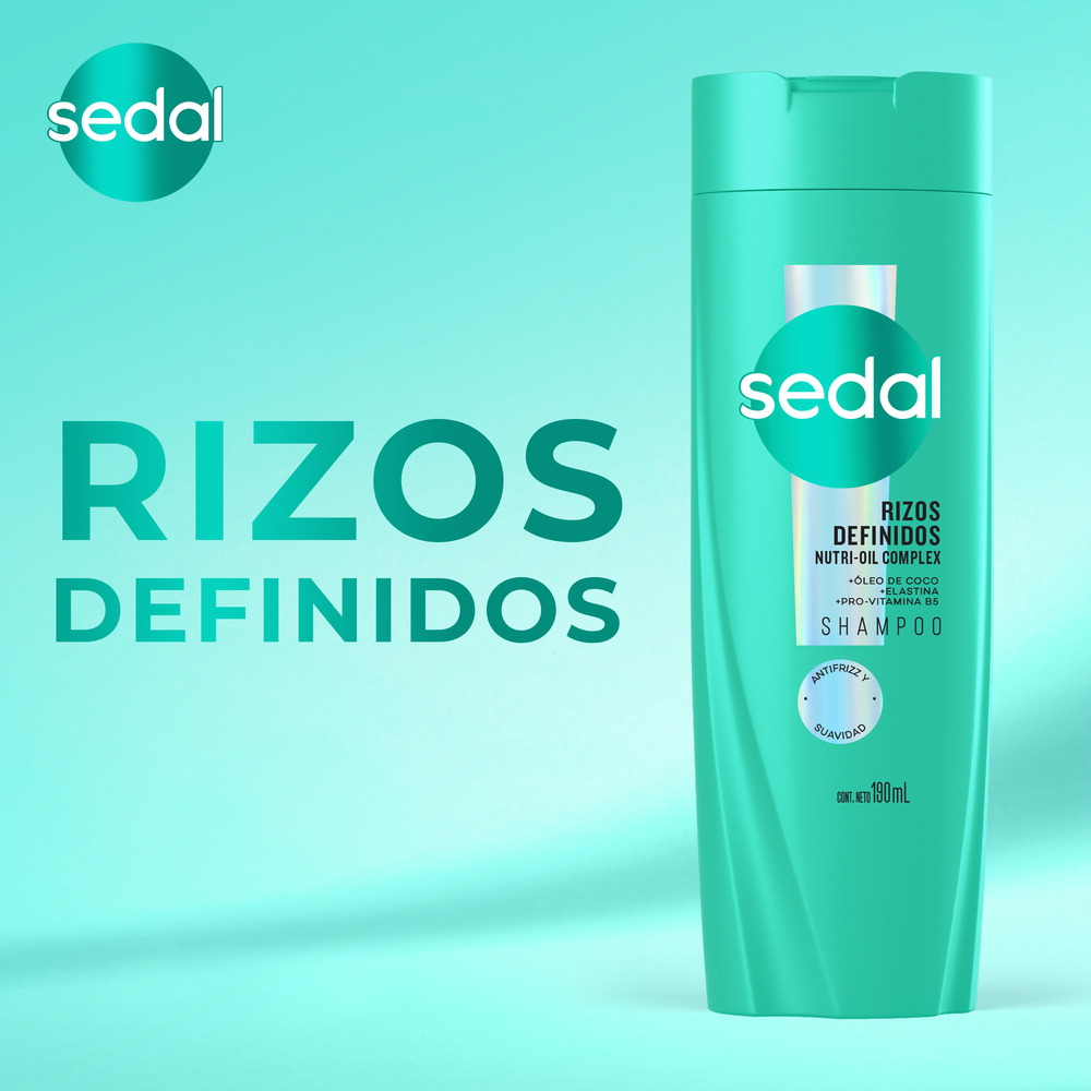 Sedal Shampoo Rizos Definidos 190 ml