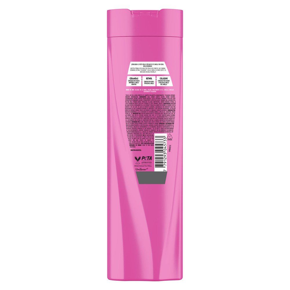 Sedal Shampoo Ceramidas Botella 340 ml