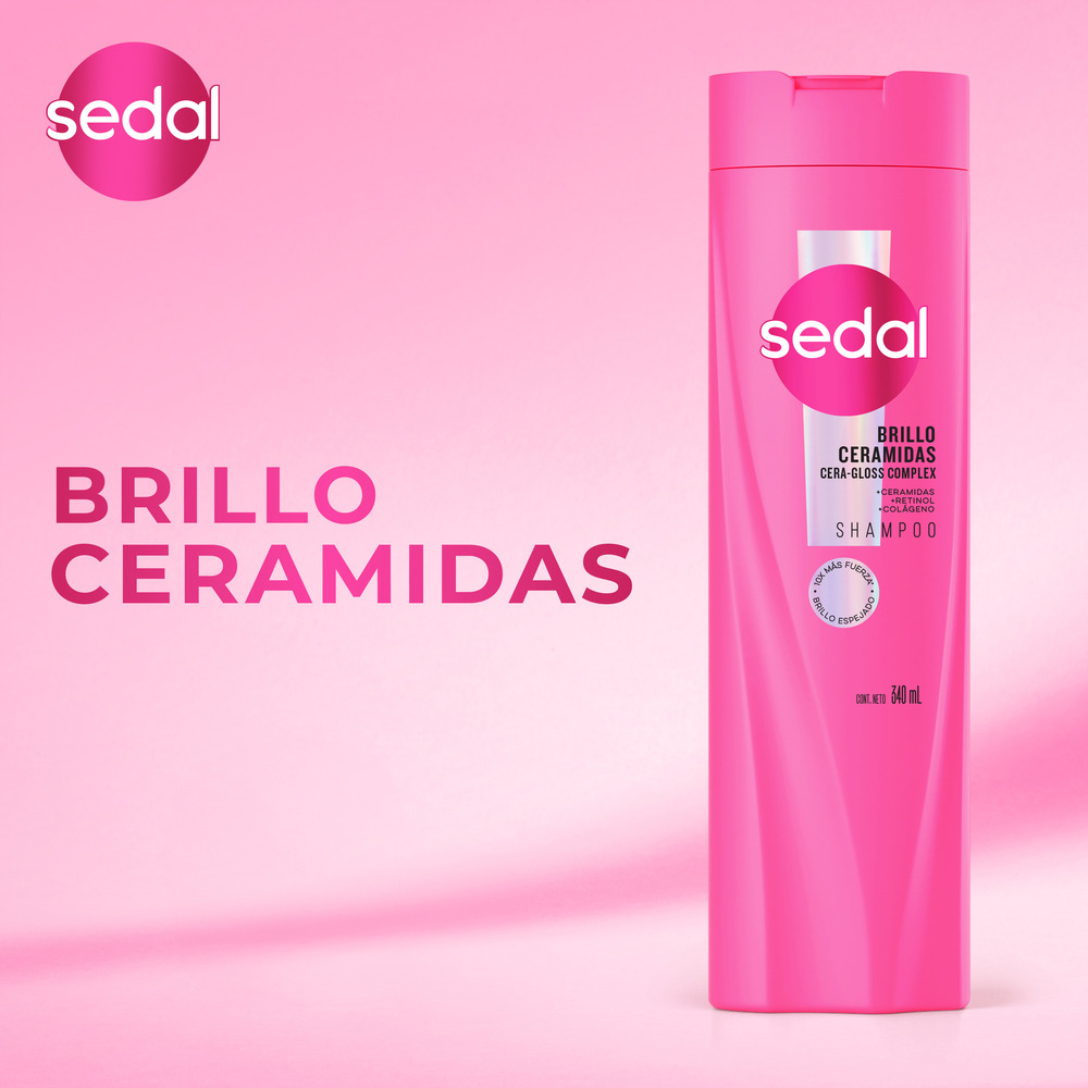 Sedal Shampoo Ceramidas Botella 340 ml
