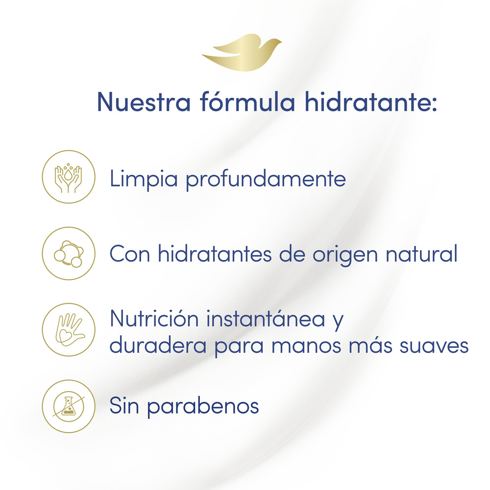 Dove Jabón Liquido para Manos Antibacterial Cuida y Protege 250 ml