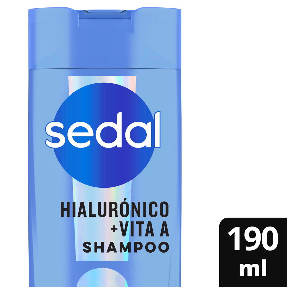 Sedal Shampoo Hialurónico y Vit A 190 ml