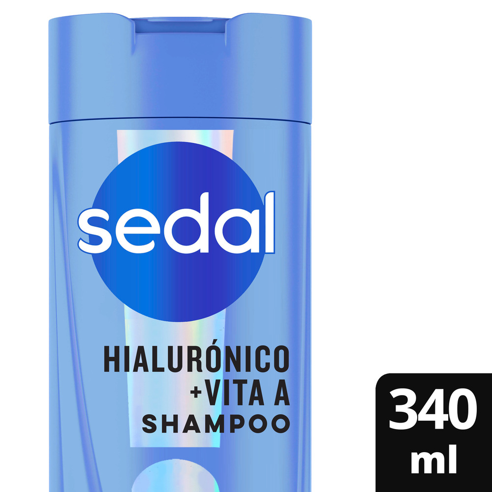 Sedal Shampoo Hialurónico y Vit A 340 ml
