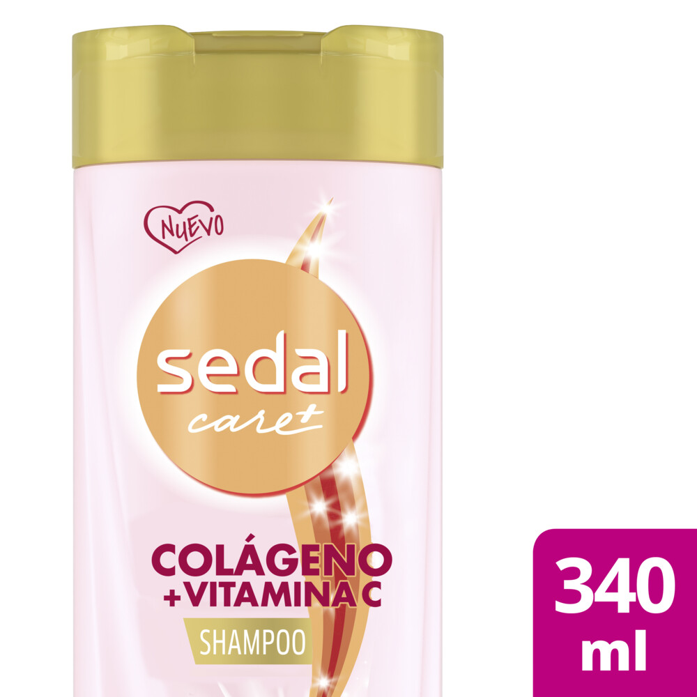 Sedal Shampoo Colágeno y Vit C 340 ml