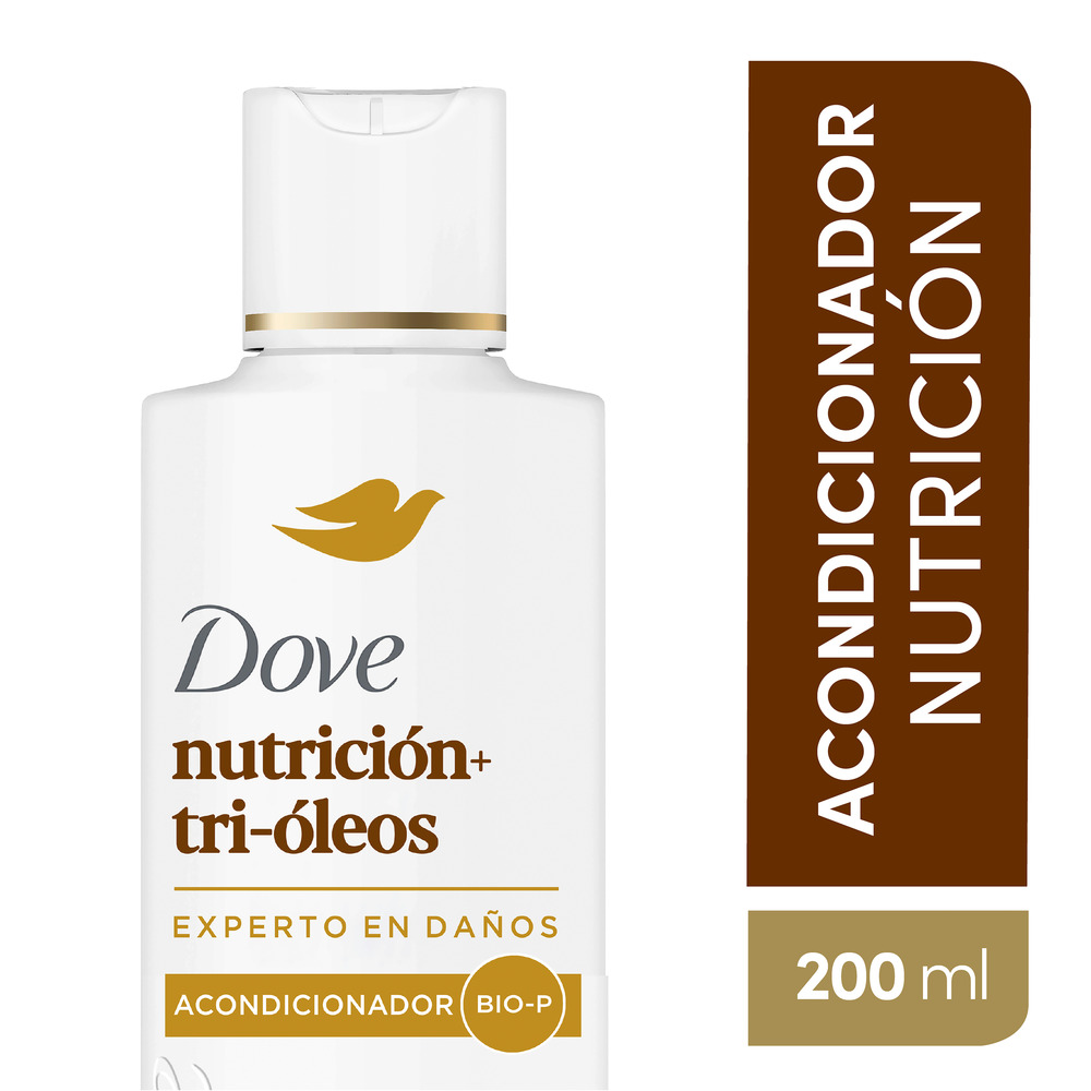 Dove Acondicionador Nutrición + Tri-Óleos 200 ml