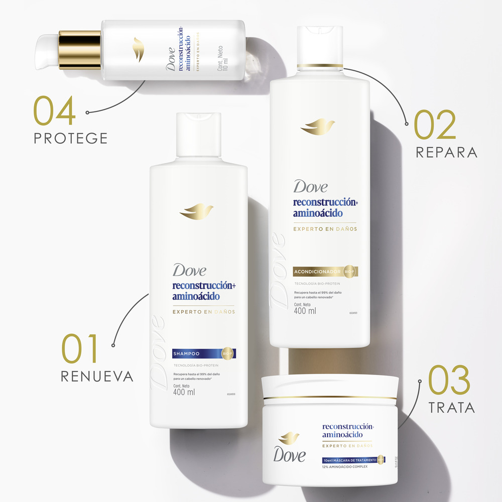 Dove Shampoo Reconstrucción + Aminoácido 400 ml