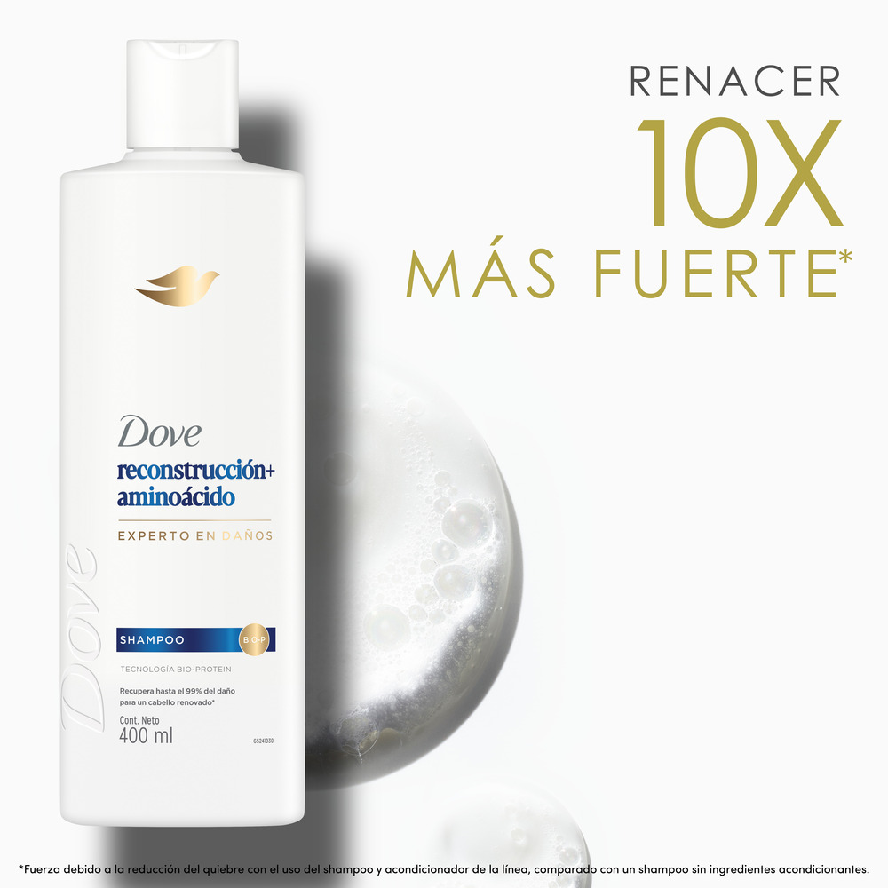 Dove Shampoo Reconstrucción + Aminoácido 400 ml