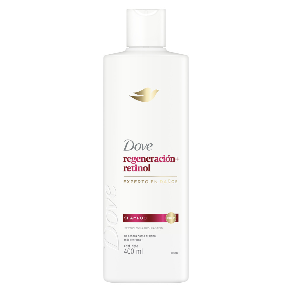 Dove Shampoo Regeneración + Retinol 400 ml