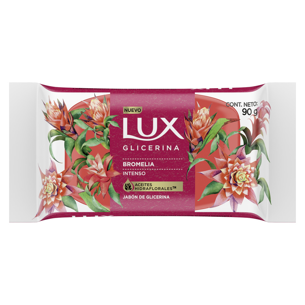 Lux Jabón en Barra Bromelia 90 g